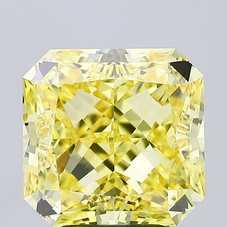 4.01 Carat Radiant Shaped, Ideal Cut, VS1 Clarity, IGI Certified Lab Grown Diamond