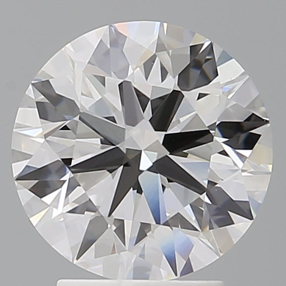 3.07 Carat Round Shaped, Ideal Cut, E Color, VVS2 Clarity, IGI Certified Lab Grown Diamond