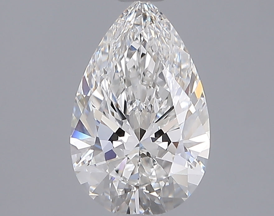 1.56 Carat Pear Shaped, Ideal Cut, E Color, VVS2 Clarity, IGI Certified Lab Grown Diamond