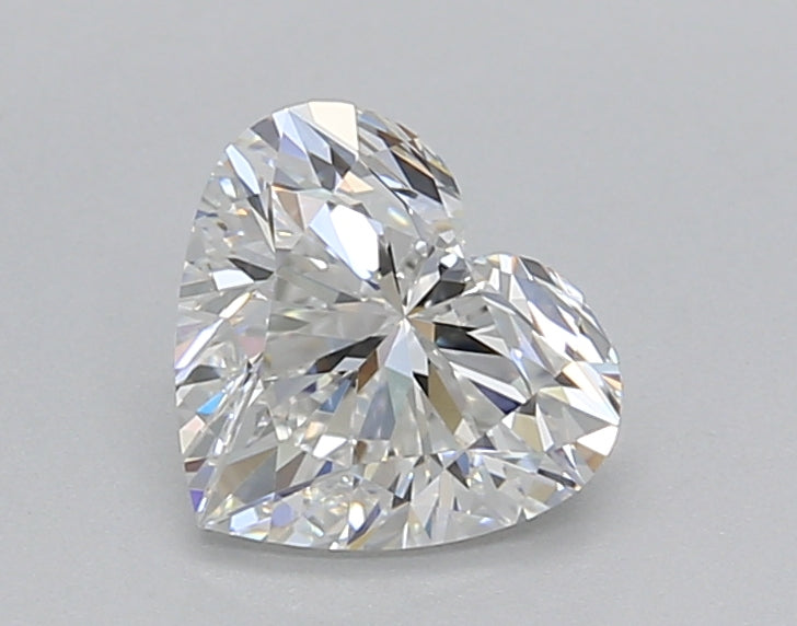 1.01 Carat Heart Shaped, Very Good Cut, E Color, VVS2 Clarity, IGI Certified Lab Grown Diamond