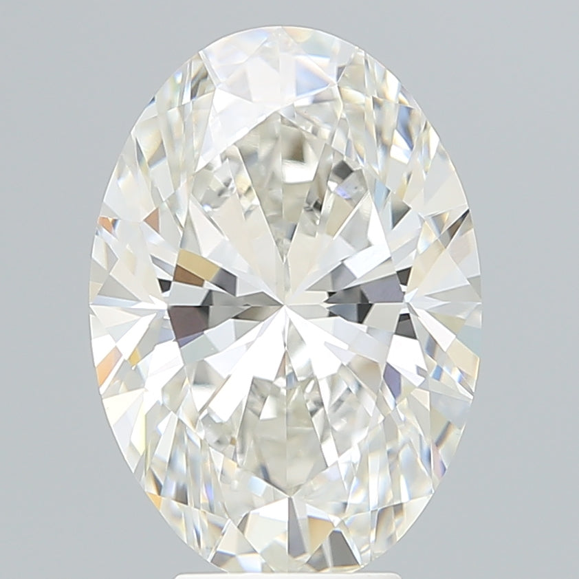 6.10 Carat Oval Shaped, Excellent Cut, G Color, VVS2 Clarity, IGI Certified Lab Grown Diamond