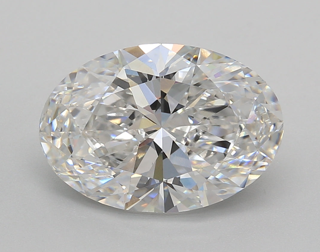 4.02 Carat Oval Shaped, Excellent Cut, E Color, VS1 Clarity, IGI Certified Lab Grown Diamond