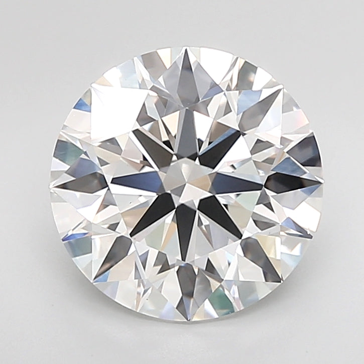 5.02 Carat Round Shaped, Ideal Cut, E Color, VVS2 Clarity, IGI Certified Lab Grown Diamond
