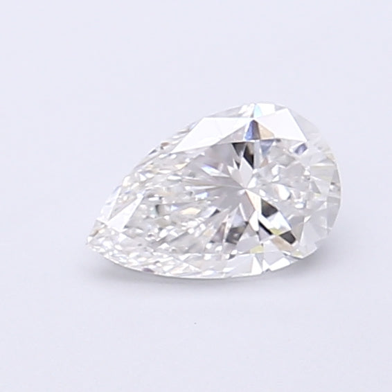 0.45 Carat Pear Shaped, Very Good Cut, E Color, VVS2 Clarity, IGI Certified Lab Grown Diamond
