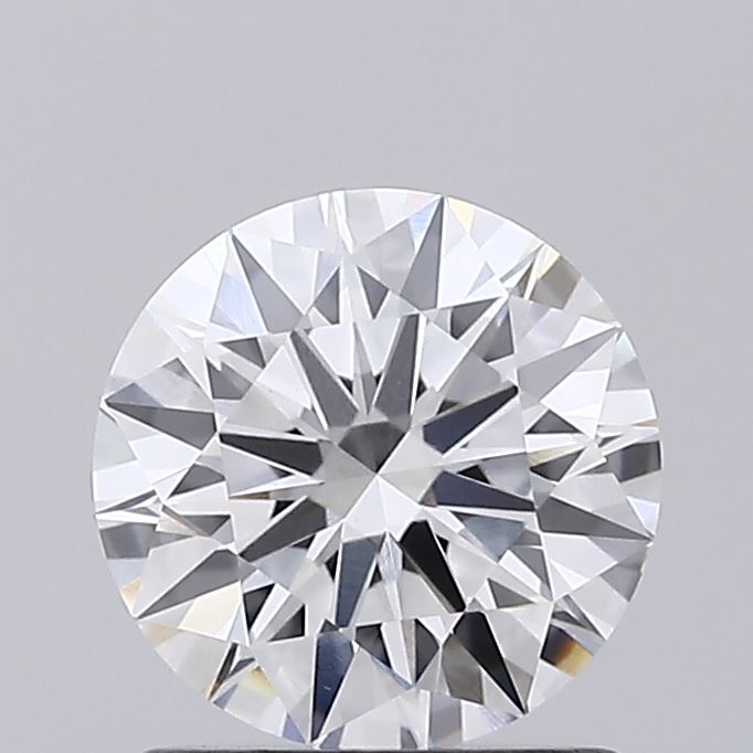 1.04 Carat Round Shaped, Ideal Cut, D Color, VVS2 Clarity, IGI Certified Lab Grown Diamond