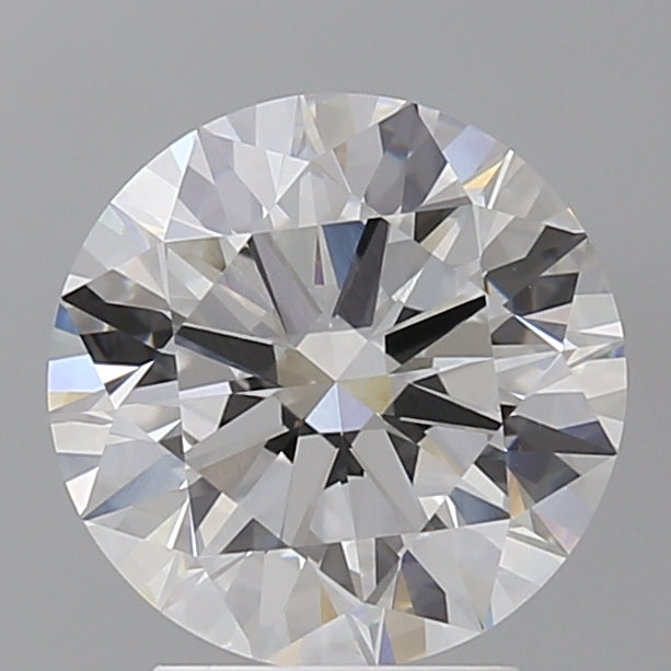 3.06 Carat Round Shaped, Ideal Cut, E Color, VVS2 Clarity, IGI Certified Lab Grown Diamond