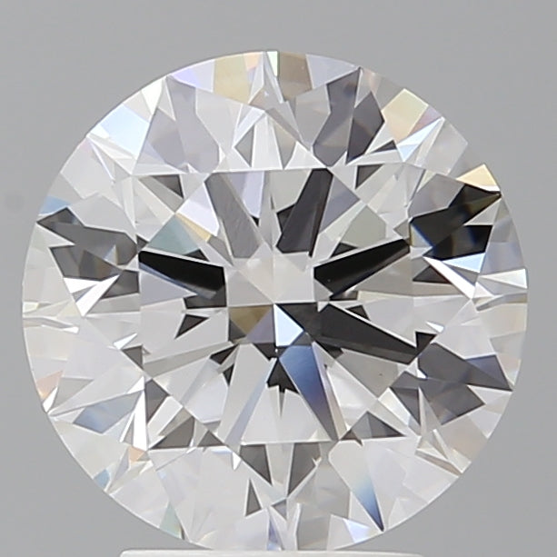 3.57 Carat Round Shaped, Ideal Cut, E Color, VVS2 Clarity, IGI Certified Lab Grown Diamond