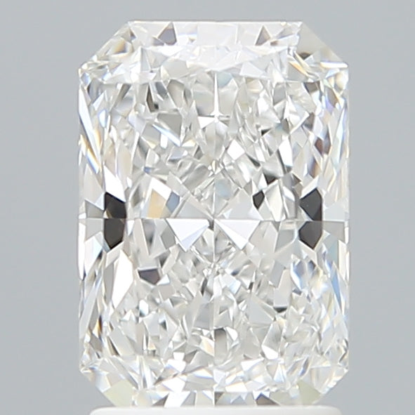 2.10 Carat Radiant Shaped, Ideal Cut, D Color, VVS1 Clarity, IGI Certified Lab Grown Diamond