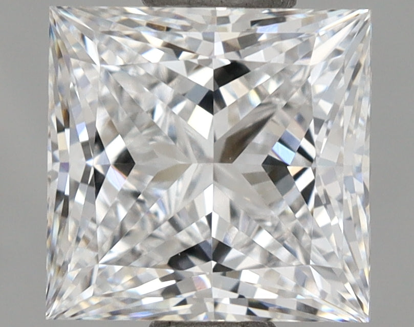 1.48 Carat Princess Shaped, Ideal Cut, D Color, VVS1 Clarity, IGI Certified Lab Grown Diamond