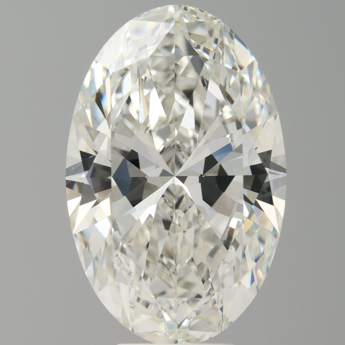 8.01 Carat Oval Shaped, Ideal Cut, G Color, VVS2 Clarity, IGI Certified Lab Grown Diamond