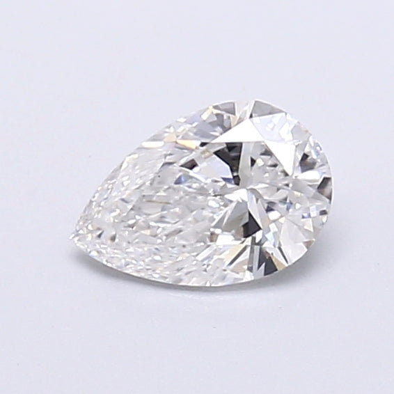 0.45 Carat Pear Shaped, Very Good Cut, E Color, VS1 Clarity, IGI Certified Lab Grown Diamond