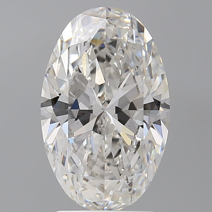 3.02 Carat Oval Shaped, Ideal Cut, F Color, VS2 Clarity, IGI Certified Lab Grown Diamond