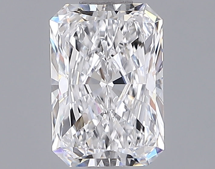 1.32 Carat Radiant Shaped, Excellent Cut, D Color, VVS2 Clarity, IGI Certified Lab Grown Diamond