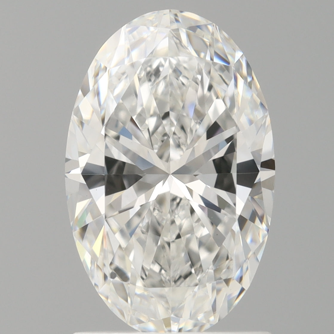 1.58 Carat Oval Shaped, Ideal Cut, E Color, VVS2 Clarity, IGI Certified Lab Grown Diamond