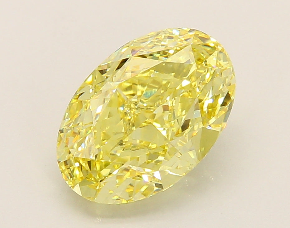 3.53 Carat Oval Shaped, Very Good Cut, VVS2 Clarity, IGI Certified Lab Grown Diamond