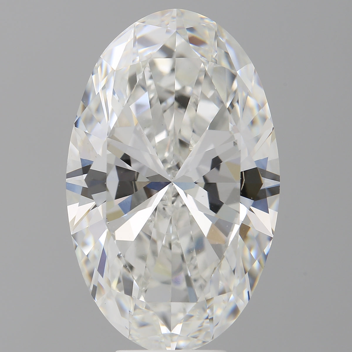 9.04 Carat Oval Shaped, Excellent Cut, F Color, VVS2 Clarity, IGI Certified Lab Grown Diamond