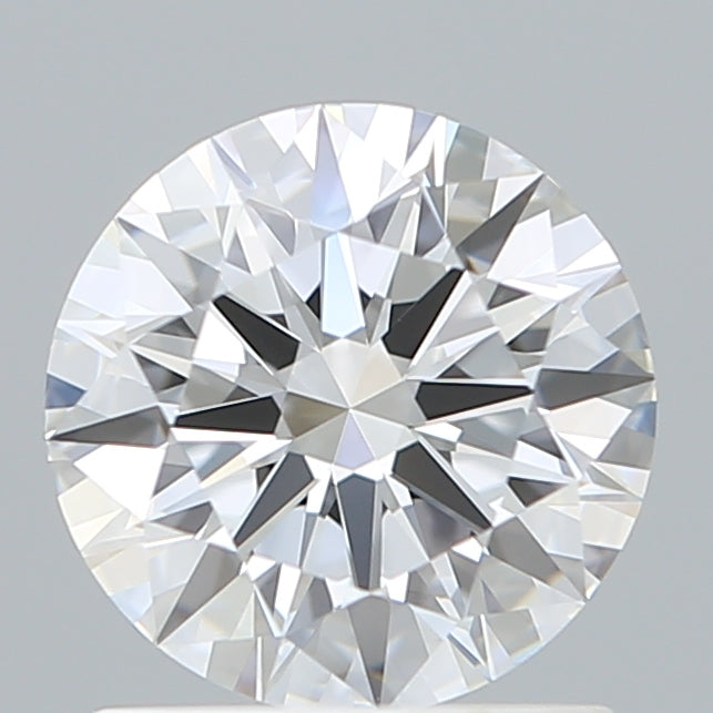 1.24 Carat Round Shaped, Ideal Cut, D Color, VVS2 Clarity, IGI Certified Lab Grown Diamond