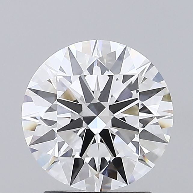 2.10 Carat Round Shaped, Ideal Cut, E Color, VVS2 Clarity, IGI Certified Lab Grown Diamond