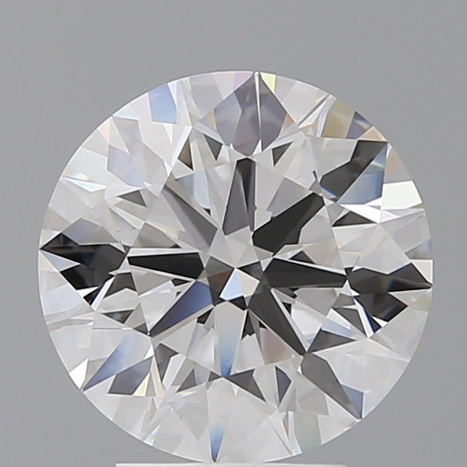 4.09 Carat Round Shaped, Ideal Cut, E Color, VVS2 Clarity, IGI Certified Lab Grown Diamond