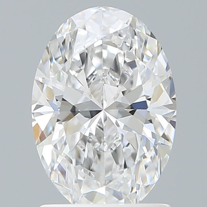 1.57 Carat Oval Shaped, Ideal Cut, D Color, VVS1 Clarity, IGI Certified Lab Grown Diamond