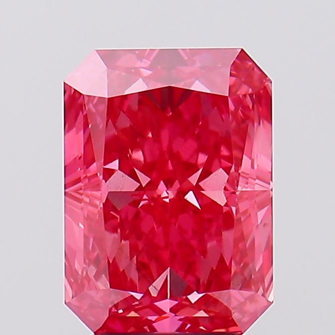 3.98 Carat Radiant Shaped, Ideal Cut, SI1 Clarity, IGI Certified Lab Grown Diamond