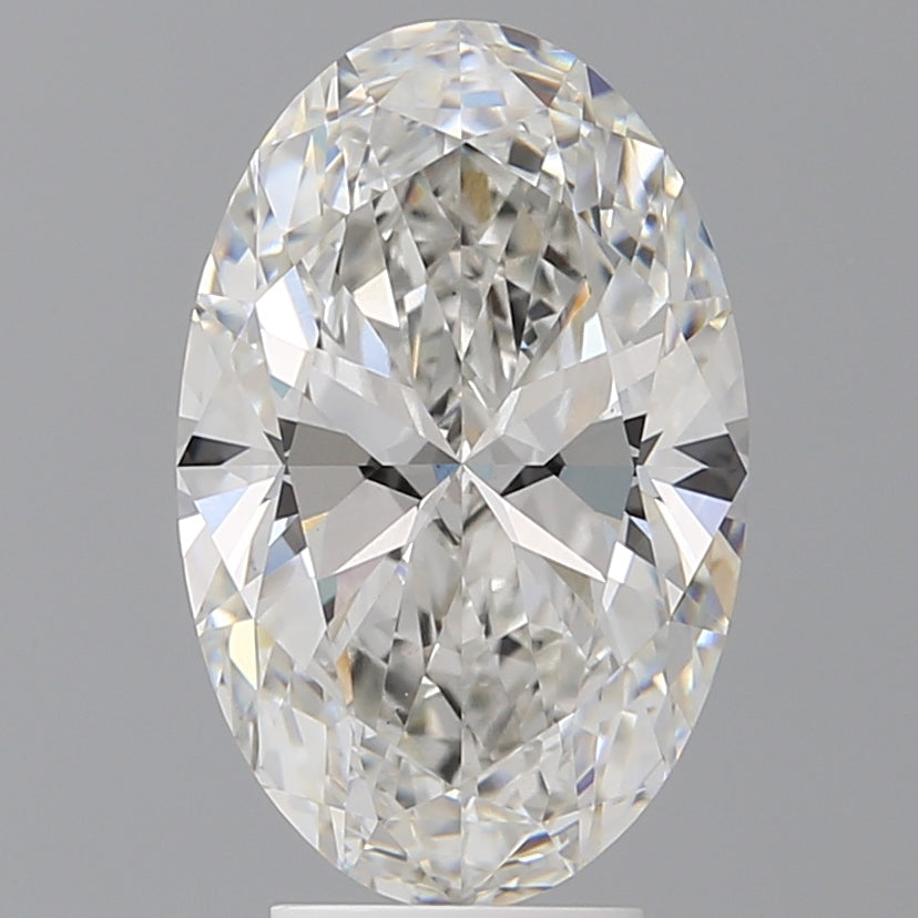 4.51 Carat Oval Shaped, Ideal Cut, F Color, VVS2 Clarity, IGI Certified Lab Grown Diamond