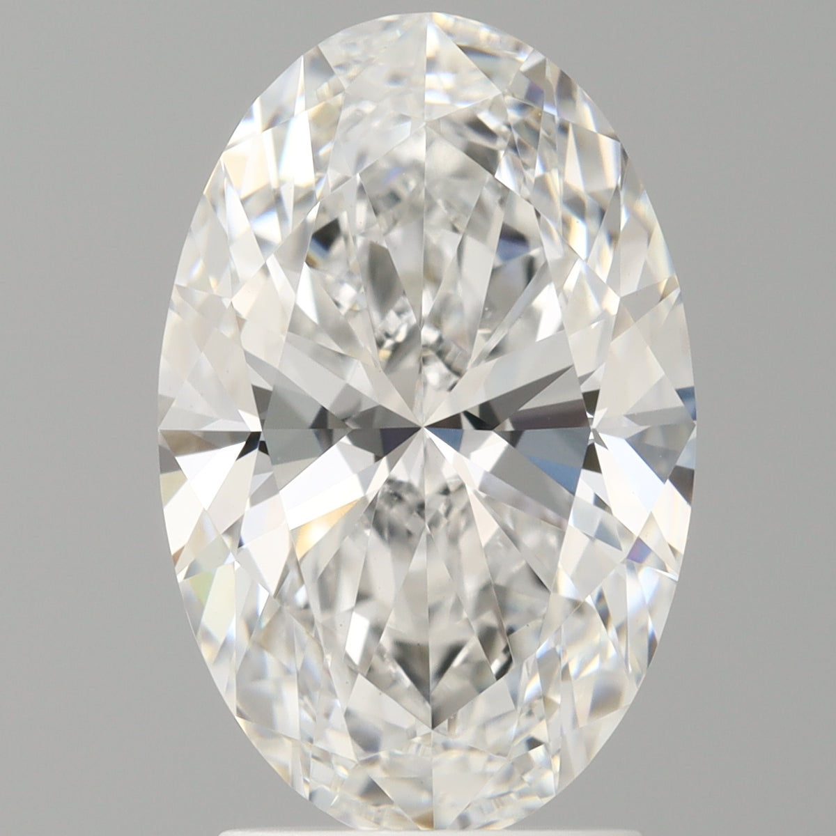2.59 Carat Oval Shaped, Ideal Cut, E Color, VVS2 Clarity, IGI Certified Lab Grown Diamond