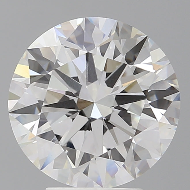 4.50 Carat Round Shaped, Excellent Cut, E Color, VVS2 Clarity, IGI Certified Lab Grown Diamond