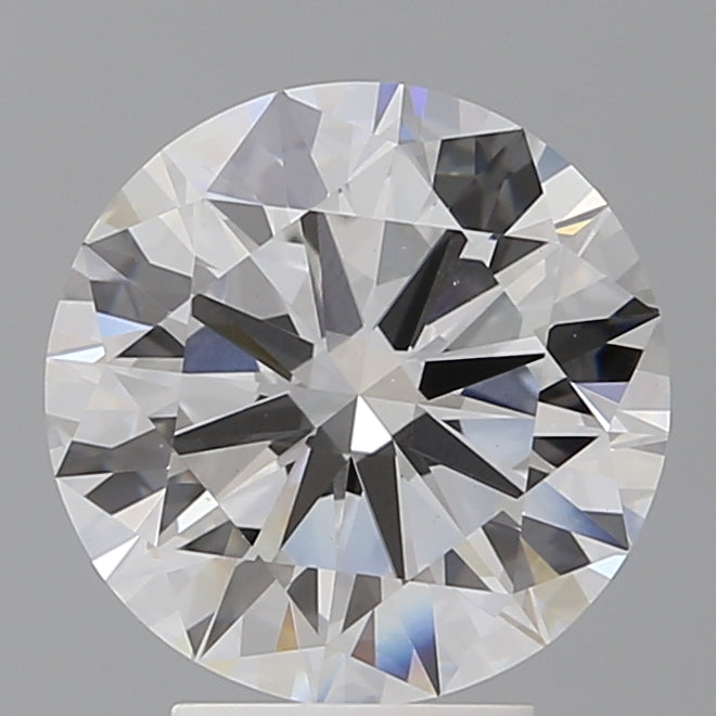 4.03 Carat Round Shaped, Excellent Cut, E Color, VS1 Clarity, IGI Certified Lab Grown Diamond