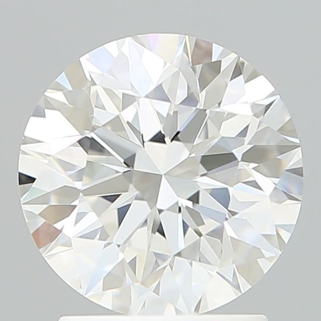2.09 Carat Round Shaped, Excellent Cut, E Color, VVS2 Clarity, IGI Certified Lab Grown Diamond