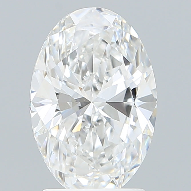 2.29 Carat Oval Shaped, Ideal Cut, E Color, VVS2 Clarity, IGI Certified Lab Grown Diamond