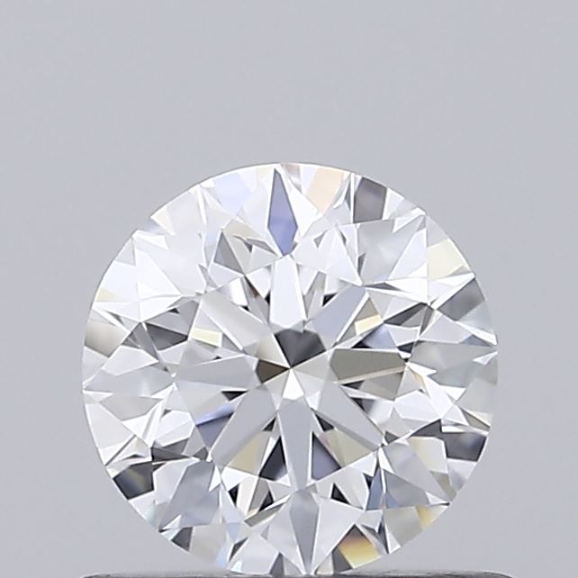0.52 Carat Round Shaped, Excellent Cut, D Color, VVS2 Clarity, IGI Certified Lab Grown Diamond