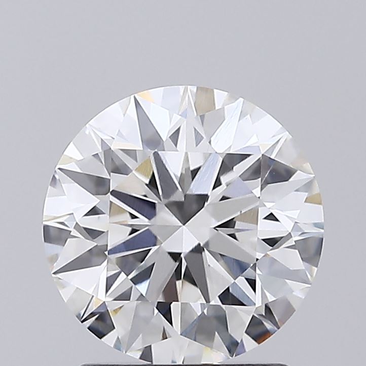 1.54 Carat Round Shaped, Ideal Cut, F Color, VVS2 Clarity, IGI Certified Lab Grown Diamond