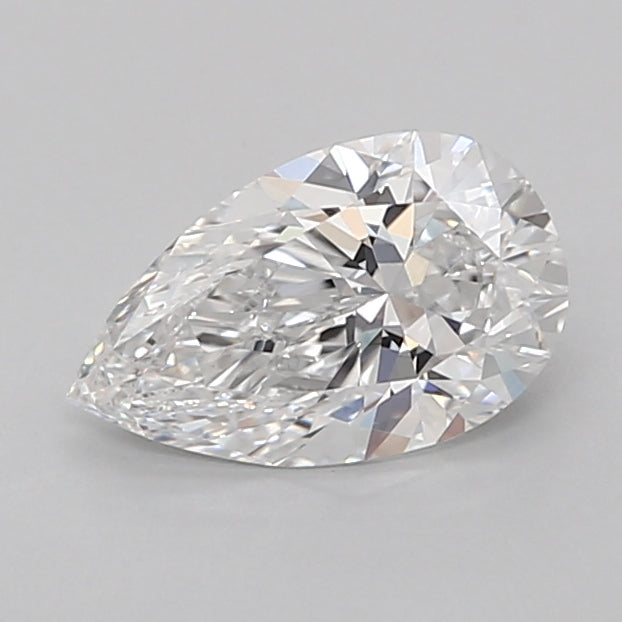 1.52 Carat Pear Shaped, Excellent Cut, D Color, VVS2 Clarity, IGI Certified Lab Grown Diamond