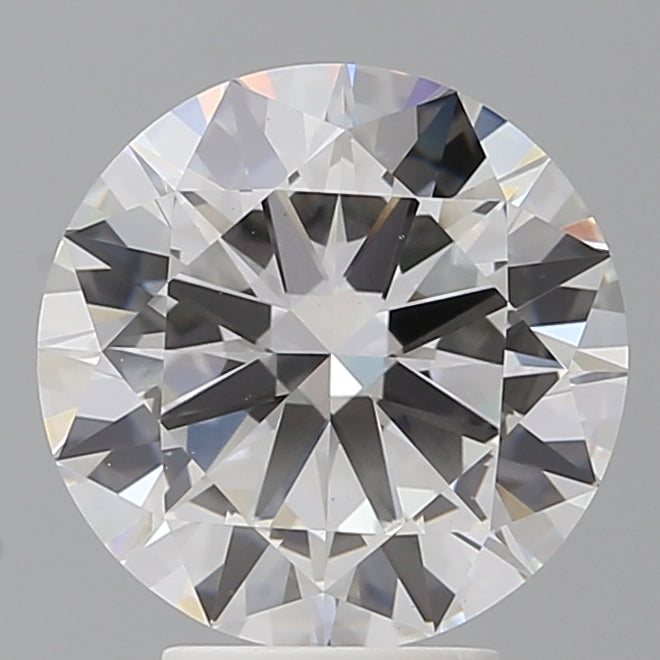 4.07 Carat Round Shaped, Excellent Cut, E Color, VS1 Clarity, IGI Certified Lab Grown Diamond