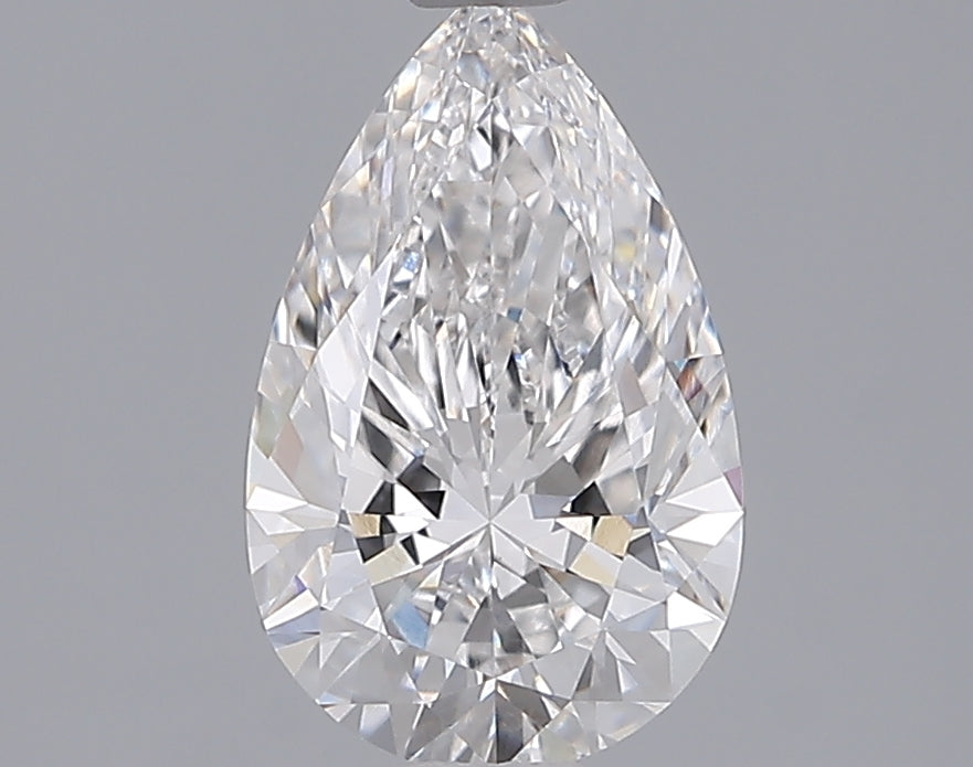 1.56 Carat Pear Shaped, Ideal Cut, E Color, VVS2 Clarity, IGI Certified Lab Grown Diamond