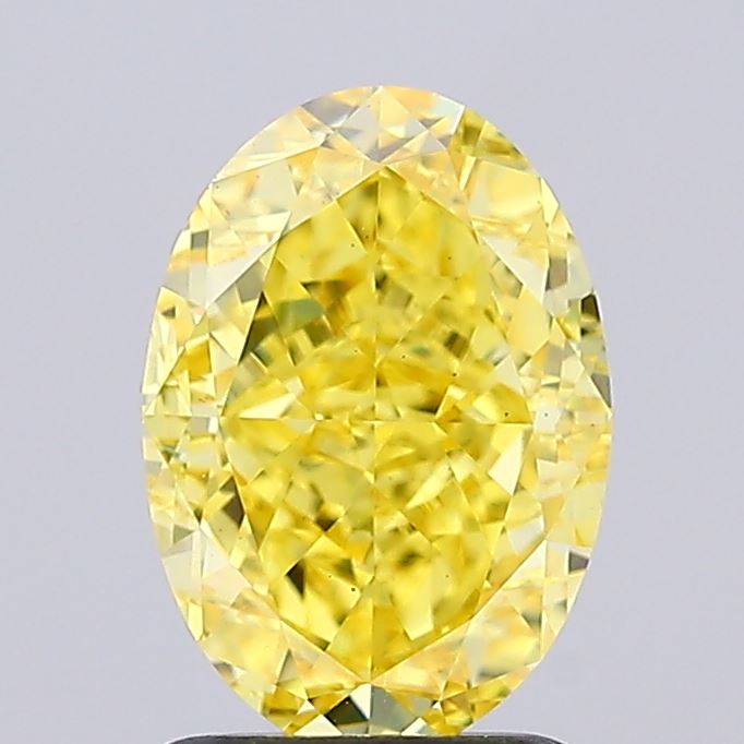 2.25 Carat Oval Shaped, Very Good Cut, VS1 Clarity, IGI Certified Lab Grown Diamond