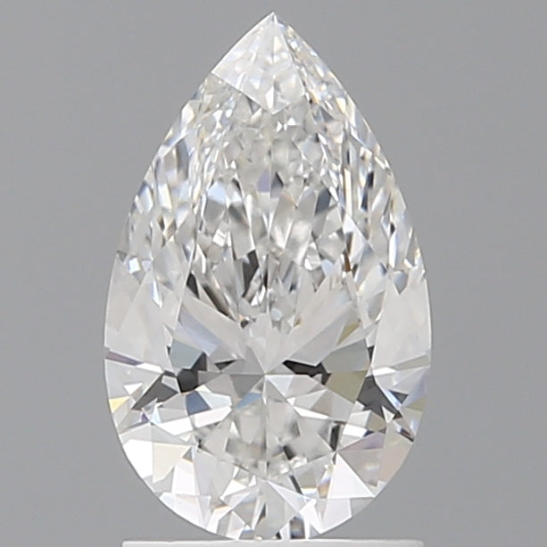 1.60 Carat Pear Shaped, Ideal Cut, E Color, VVS2 Clarity, IGI Certified Lab Grown Diamond