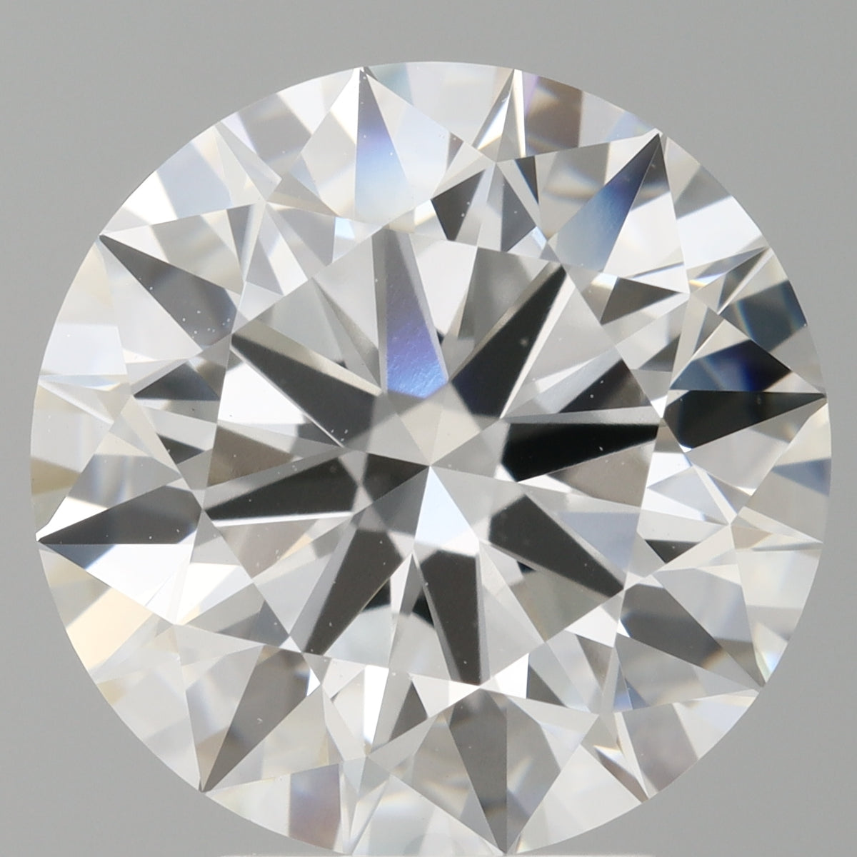 4.60 Carat Round Shaped, Ideal Cut, E Color, VVS2 Clarity, IGI Certified Lab Grown Diamond