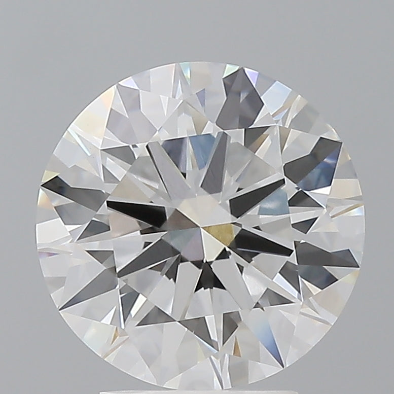 3.59 Carat Round Shaped, Ideal Cut, E Color, VVS2 Clarity, IGI Certified Lab Grown Diamond