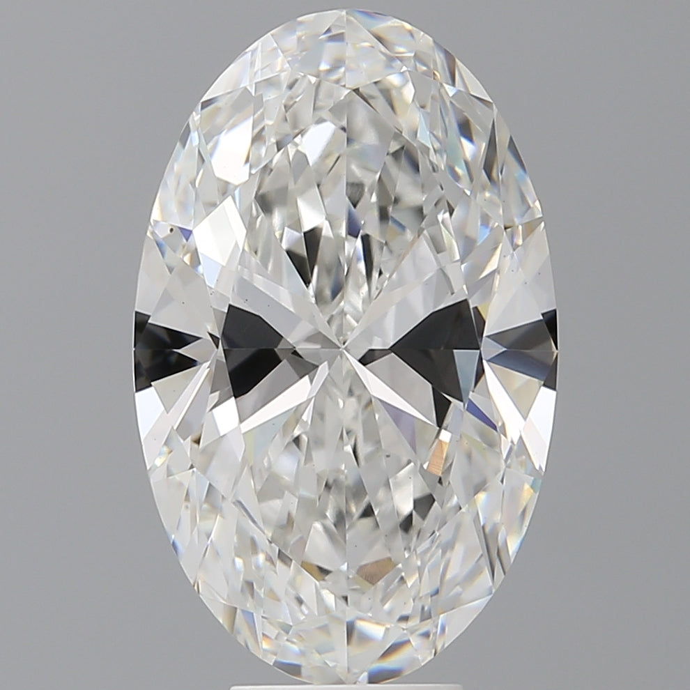 7.55 Carat Oval Shaped, Ideal Cut, E Color, VVS2 Clarity, IGI Certified Lab Grown Diamond