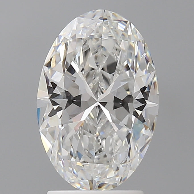 2.50 Carat Oval Shaped, Ideal Cut, D Color, VVS2 Clarity, IGI Certified Lab Grown Diamond