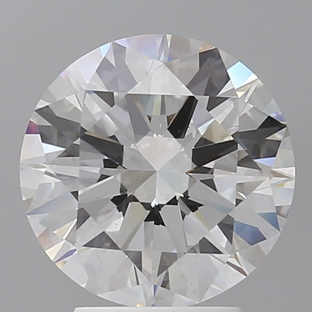 3.52 Carat Round Shaped, Excellent Cut, E Color, VS1 Clarity, IGI Certified Lab Grown Diamond