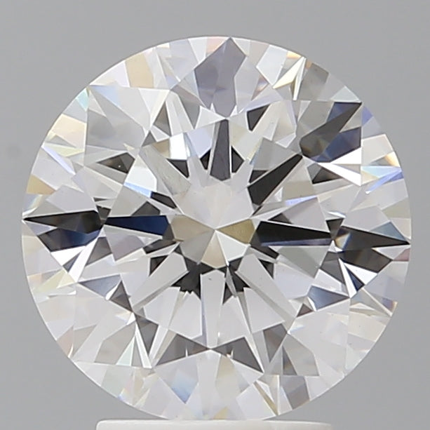 3.54 Carat Round Shaped, Ideal Cut, E Color, VVS2 Clarity, IGI Certified Lab Grown Diamond