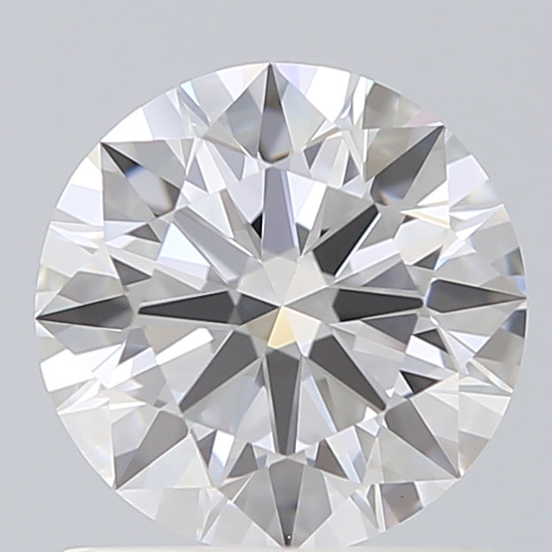 1.12 Carat Round Shaped, Ideal Cut, D Color, VVS2 Clarity, IGI Certified Lab Grown Diamond