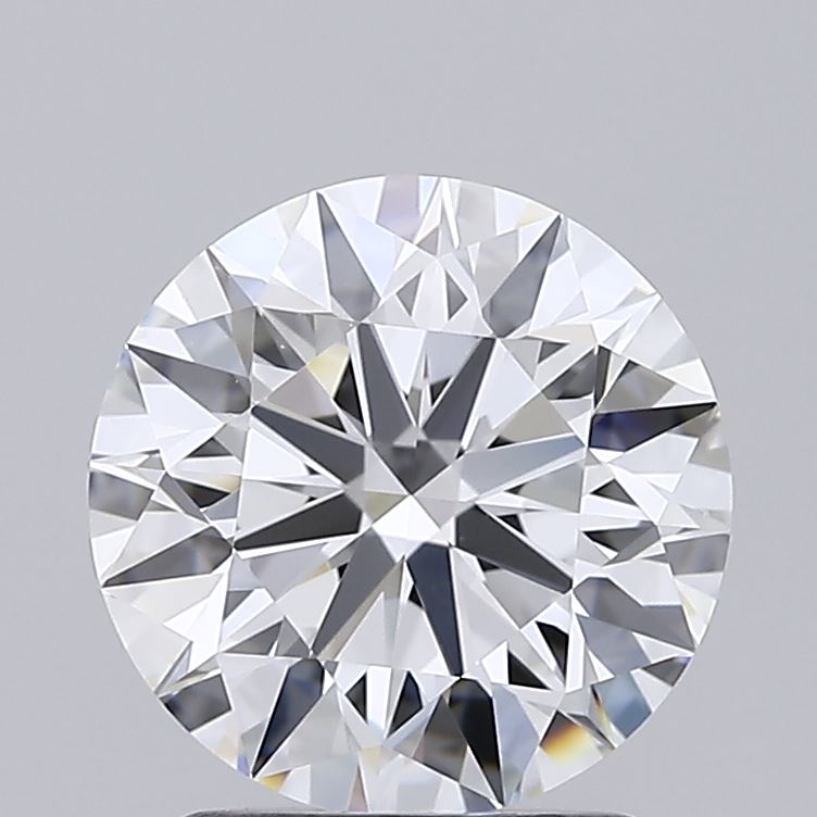 2.02 Carat Round Shaped, Ideal Cut, D Color, VVS1 Clarity, IGI Certified Lab Grown Diamond