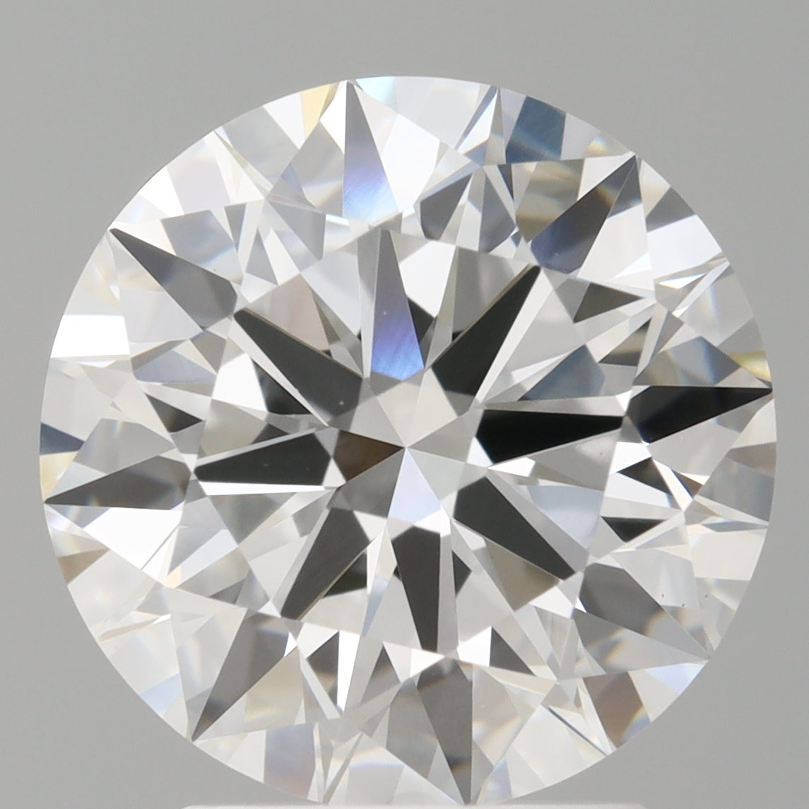 3.08 Carat Round Shaped, Ideal Cut, E Color, VVS2 Clarity, IGI Certified Lab Grown Diamond