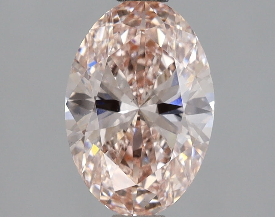 1.53 Carat Oval Shaped, Ideal Cut, VS1 Clarity, IGI Certified Lab Grown Diamond