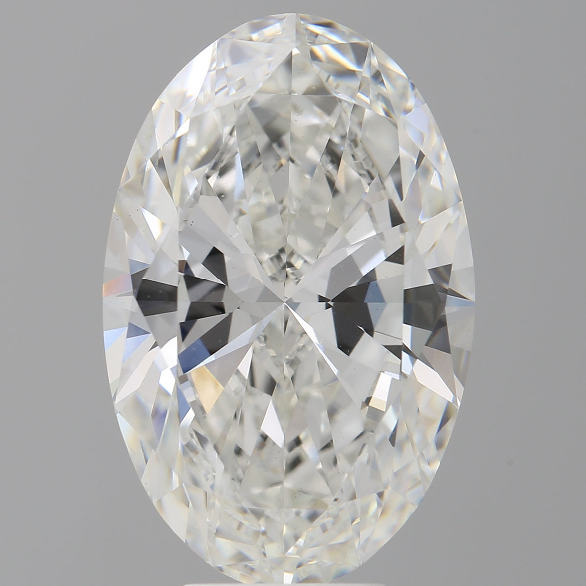 7.02 Carat Oval Shaped, Ideal Cut, F Color, VVS2 Clarity, IGI Certified Lab Grown Diamond