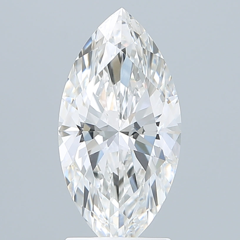2.28 Carat Marquise Shaped, Ideal Cut, F Color, VVS2 Clarity, IGI Certified Lab Grown Diamond